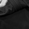 Rock Experience Sudadera Polar Kobra Hoodie Fleece Negro Gris Mujer