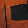Rock Experience Sudadera Polar Kobra Hoodie Fleece Naranja Negro Hombre
