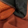 Rock Experience Sudadera Polar Kobra Hoodie Fleece Naranja Negro Hombre