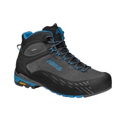 Asolo Botas Aproximación Eldo Mid LTH GV ML Graphite Blue Moon Gris Azul Mujer