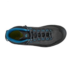 Asolo Botas Aproximación Eldo Mid LTH GV ML Graphite Blue Moon Gris Azul Mujer