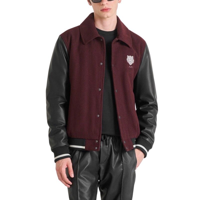 Antony Morato Chaqueta Bomber Casual Dark Cherry Rojo Cereza Hombre