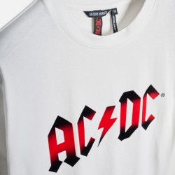 Antony Morato Camiseta AC/DC Blanco Hombre