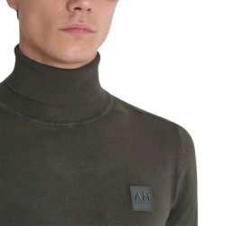 Antony Morato Jersey Cuello Alto Verde Militar Hombre
