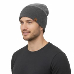 Trangoworld Gorro Prestwick Gris Unisex