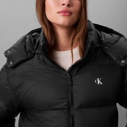 Calvin Klein Chaqueta Plumas Black Negro Mujer