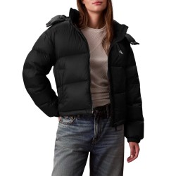 Calvin Klein Chaqueta Plumas Black Negro Mujer