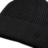 Calvin Klein Gorro Metal Wool Beanie Negro Charcoal Heather Hombre