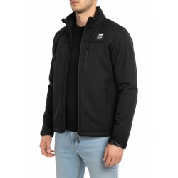 Rox Chaqueta Softshell Negro Hombre