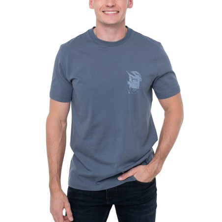 Hugo Boss Camiseta Te Azul...