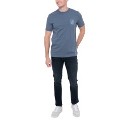 Hugo Boss Camiseta Te Azul Blue Hombre