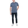 Hugo Boss Camiseta Te Azul Blue Hombre