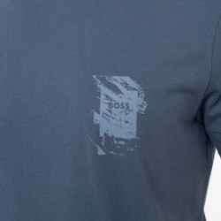 Hugo Boss Camiseta Te Azul Blue Hombre