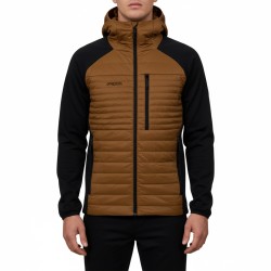 Rock Experience Chaqueta Fibras Híbrida Manitoba 3.0 Hybrid Golden Brown Caviar Marrón Hombre