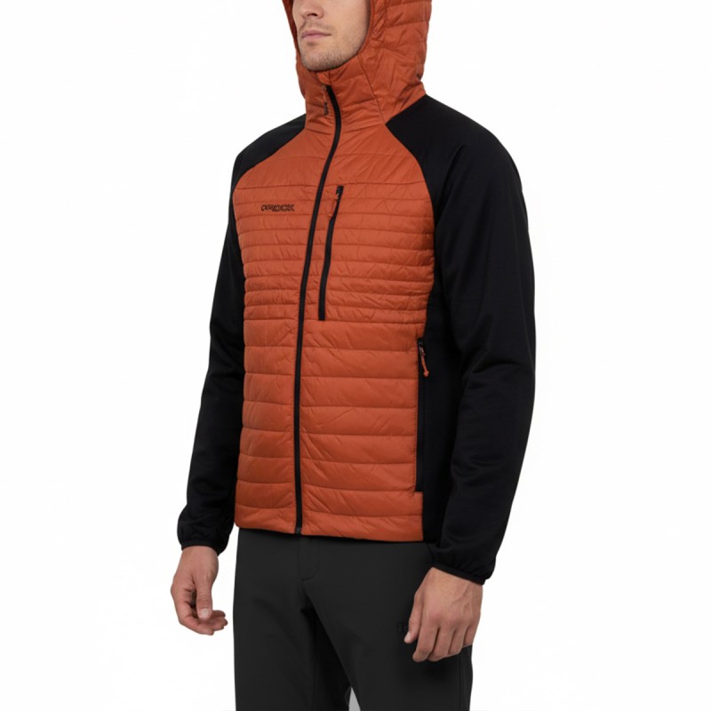 Rock Experience Chaqueta Fibras Híbrida Manitoba 3.0 Hybrid Rust Naranja Hombre