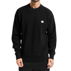 Calvin Klein Jersey Punto Negro Black Hombre