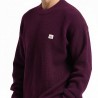 Calvin Klein Jersey Punto Morado Passion Plum Hombre