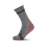 Lorpen Calcetines Montaña T2 Merino Hike Gris Rojo Unisex