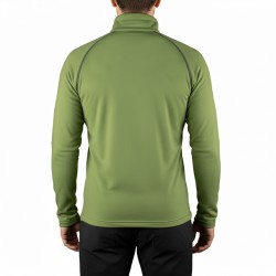 Ternua Pull Polar Vence 1/2 Zip Verde Grass Lime Hombre