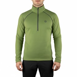 Ternua Pull Polar Vence 1/2 Zip Verde Grass Lime Hombre