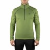 Ternua Pull Polar Vence 1/2 Zip Verde Grass Lime Hombre