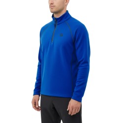 Ternua Pull Polar Drac 1/2 Zip Azul Eléctrico Deep Mediteraneen Hombre