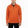 Ternua Pull Polar Drac 1/2 Zip Naranja Autumn Leaf Hombre