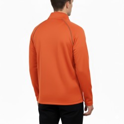 Ternua Pull Polar Drac 1/2 Zip Naranja Autumn Leaf Hombre