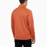 Ternua Pull Polar Drac 1/2 Zip Naranja Burnt Orange Hombre
