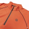 Ternua Pull Polar Drac 1/2 Zip Naranja Burnt Orange Hombre