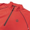 Ternua Pull Polar Drac 1/2 Zip Rojo Orange Hombre