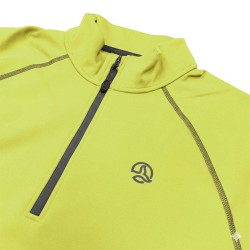 Ternua Pull Polar Drac 1/2 Zip Verde Deep Citrus Hombre