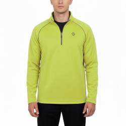 Ternua Pull Polar Drac 1/2 Zip Verde Deep Citrus Hombre