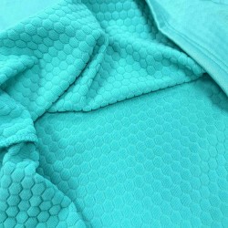 Ternua Pull Polar Allues 1/2 Zip Azul Waterfall Mujer