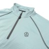 Ternua Pull Polar Allues 1/2 Zip Azul Pastel Hydro Mujer