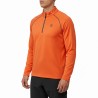 Ternua Pull Polar Arc 1/2 Zip Naranja Autumn Leaf Hombre