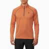 Ternua Pull Polar Arc 1/2 Zip Naranja Pálido Burnt Orange Hombre