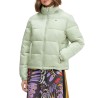 Tommy Hilfiger Abrigo Acolchado Hood Ess Puffer Verde Claro Misty Sage Mujer