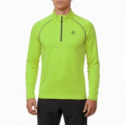 Ternua Pull Polar Arc 1/2 Zip Verde Lima Deep Lime Hombre