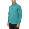 Ternua Pull Polar Morel 1/2 Zip Azul Menta Blue Mint Hombre