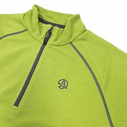 Ternua Forro Pull Arly 1/2 Zip Verde Lima Citrus Green Hombre