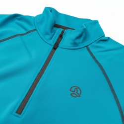 Ternua Pull Polar Drac 1/2 Zip Azul Fresh Duck Blue Mujer