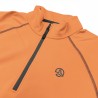 Ternua Pull Polar Drac 1/2 Zip Naranja Fresh Mandarin Mujer