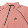 Ternua Pull Polar Arc 1/2 Zip Rosa Pastel Pink Mujer
