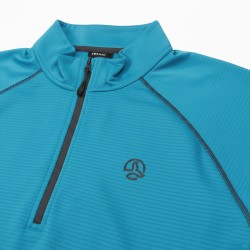 Ternua Pull Polar Arc 1/2 Zip Azul Fresh Duck Blue Mujer