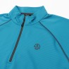 Ternua Pull Polar Arc 1/2 Zip Azul Fresh Duck Blue Mujer