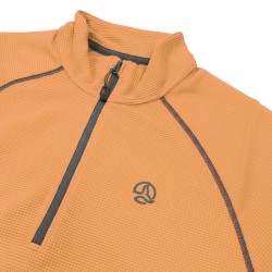 Ternua Pull Arly 1/2 Zip Naranja Fresh Mandarin Mujer