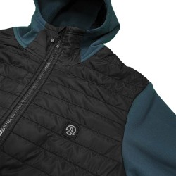 Ternua Chaqueta Fibras Híbrida Brienz Hybrid Azul Oscuro Dark Teal Hombre