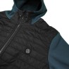 Ternua Chaqueta Fibras Híbrida Brienz Hybrid Azul Oscuro Dark Teal Hombre