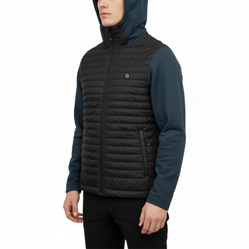 Ternua Chaqueta Fibras Híbrida Brienz Hybrid Azul Oscuro Dark Teal Hombre